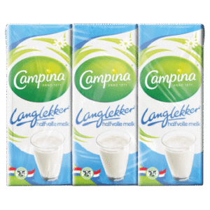 * Campina Melk halfvol pak 5x6x0,2 ltr.