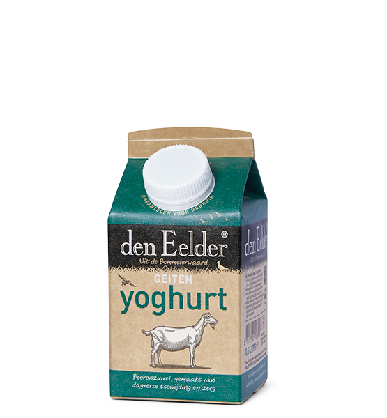 Den Eelder geitenyoghurt 0,5 ltr.