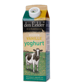 Den Eelder vanille yoghurt 1 ltr.