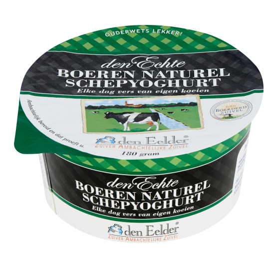 Den Eelder boerenyoghurt naturel 150 gr.