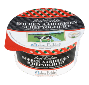 Den Eelder boerenyoghurt aardbei 150 gr.