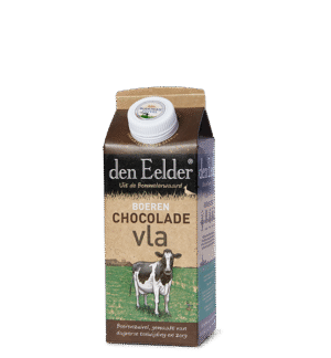 Den Eelder chocoladevla 0,75 ltr.