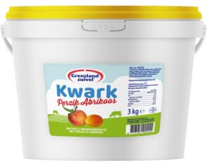 Vruchtenkwark Grensland Perzik/Abrik 3kg