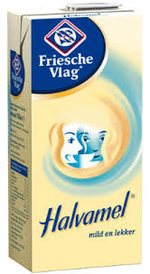 Koffiemelk halvamel FV pak 1 ltr.