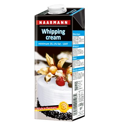 Slagroom Naarmann 35% ongezoet 1 ltr.