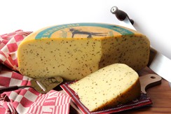 Boerenkaas komijn heel p/kg.