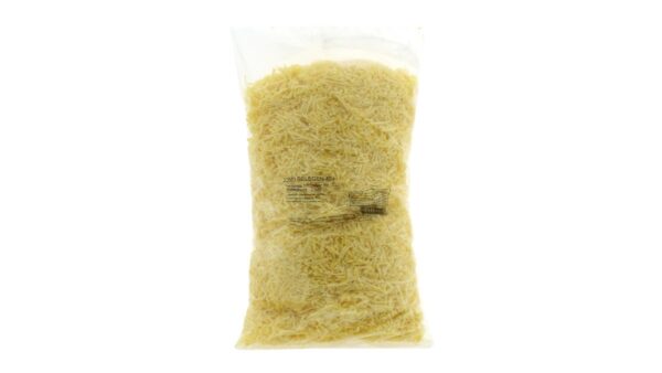 Geraspte 48+ natuurkaas 100% zak 2 kg.