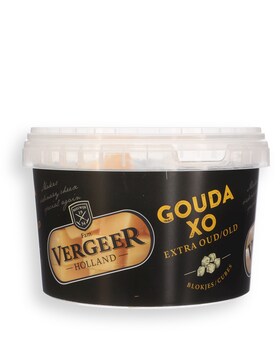*Kaasblokjes x oud Vergeer emmer 500 gr