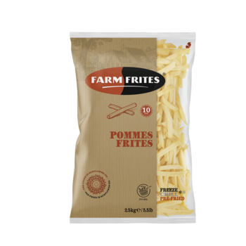 * Farm Frites frozen 10mm. 5x2,5 kg.