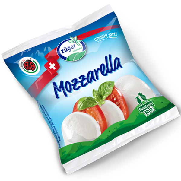 Mozzarella koemelk 125 gr.