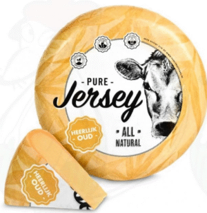Pure Jerseykaas heerlijk oud heel p/kg.