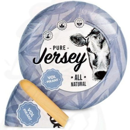 Pure Jerseykaas vol pikant heel p/kg.