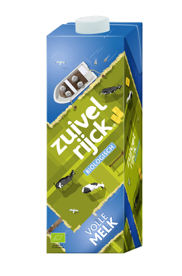 Zuivelrijck BIO volle melk 1 ltr.