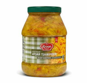 Atjar Tjampoer salade Kroon pot 2400 ml.