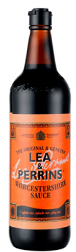 *Worcestershire saus 568 ml.