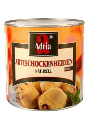 Artisjokkenhart/kwart Golden Key 390 gr.