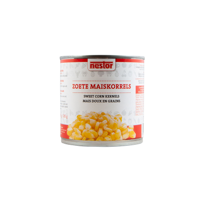 Maiskorrels blik 425 ml.