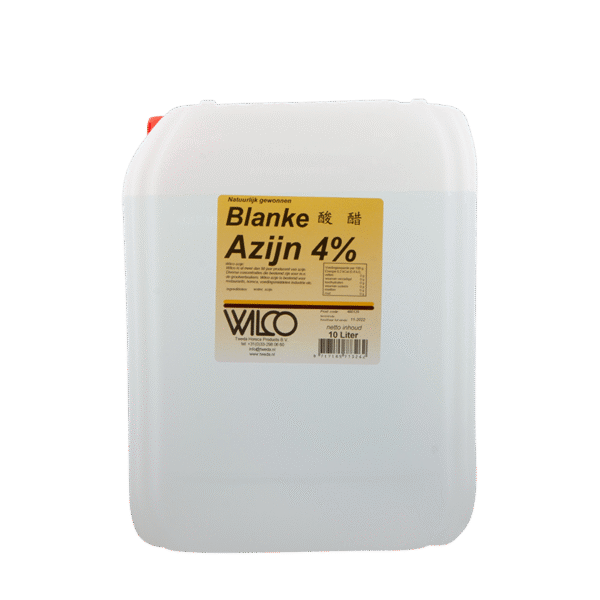 Azijn 4% blank can 10 ltr.