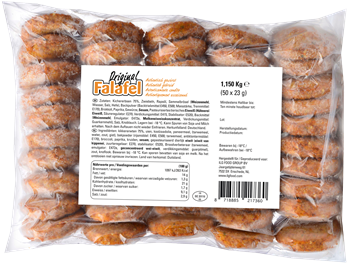 Falafel gekruid (diepvries) 50 st.
