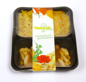 Nasi kipfiletspies Satesaus 450 gr.