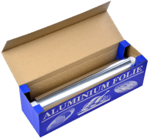Aluminium Folie 14µ rol 30 cm. x 150 mtr