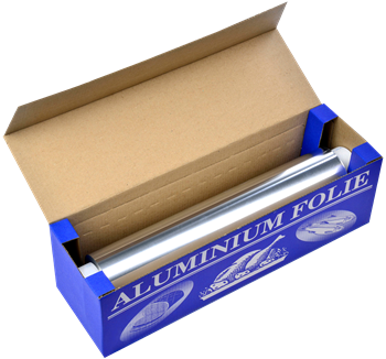 Aluminium Folie 14µ rol 30 cm. x 150 mtr