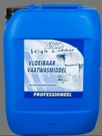 Vaatwasmiddel vloeibaar HighClean 10 ltr