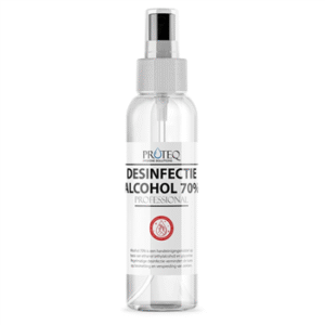 * Desinfectiespray 70% alc. 250 ml.