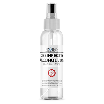 * Desinfectiespray 70% alc. 250 ml.