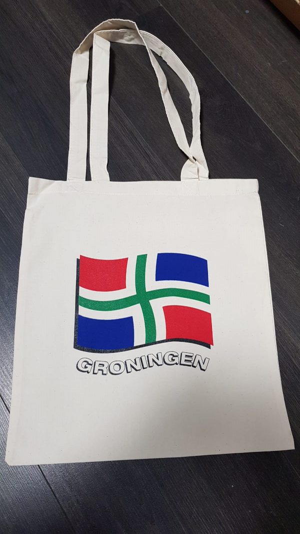 Tas met Groninger Vlag (katoenen)