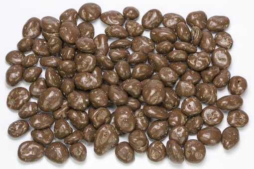 Chocolade rozijnen 1 kg.