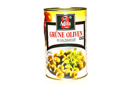 Olijven groen z. pit blik 4250 ml.