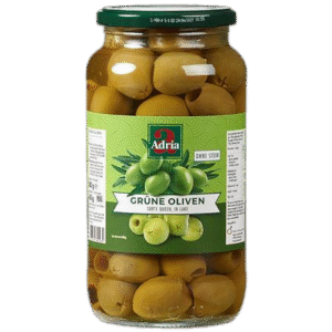 Olijven groen z. pit glas 935 ml.
