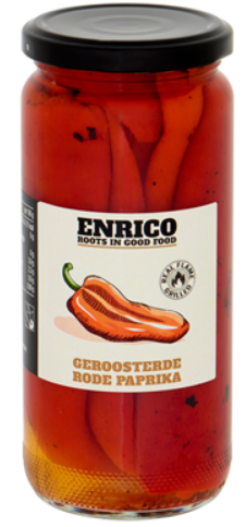 Paprikareep rood geroosterd Royal 465gr