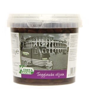 Olijven Taggia z. pit e.v. olie 800 gr.