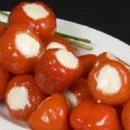 Sweet pepper gevuld met roomkaas 1 kg.