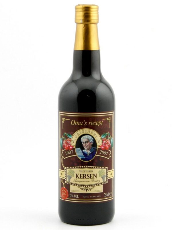 Oma's Recept Vruchtenwijn Kersen 0,75 l