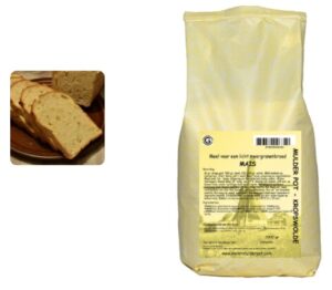 Mais broodmix 2 kg.