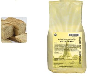 Speltvolkorenmeel 2 kg.