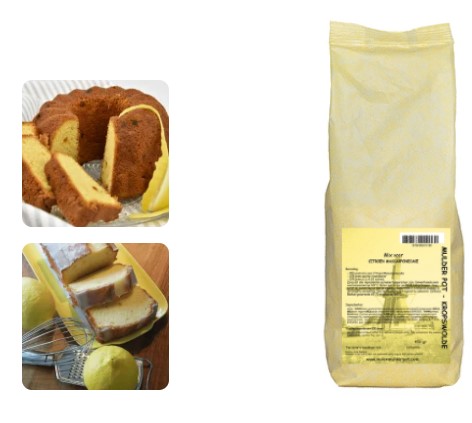 Citroen Mascarponecake mix 400 gr.
