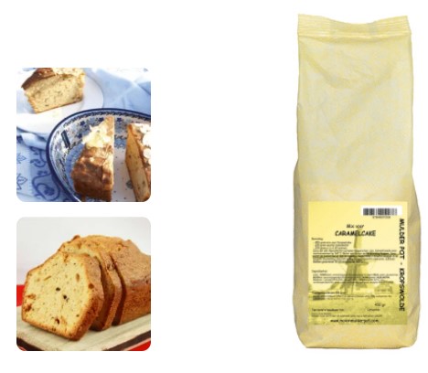 Caramelcake mix 400 gr.