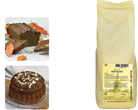 Herfstcake mix 400 gr.