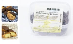Smeltchocolade puur 150 gr.