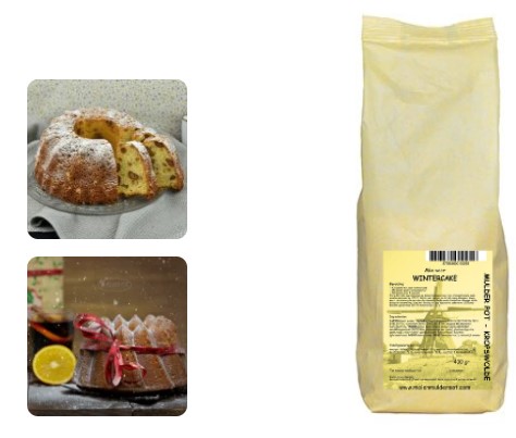 Wintercake mix 400 gr.