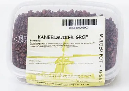 Kaneelsuiker grof 100 gr.