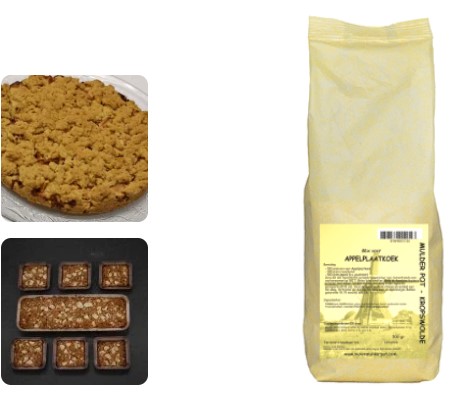 Haver-plaatkoek mix 500 gr.