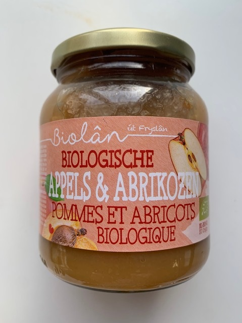 Biolân Appelmoes/abrikozen 6x370 ml.