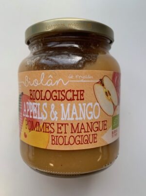 Biolân Appelmoes/mango 6x370 ml.