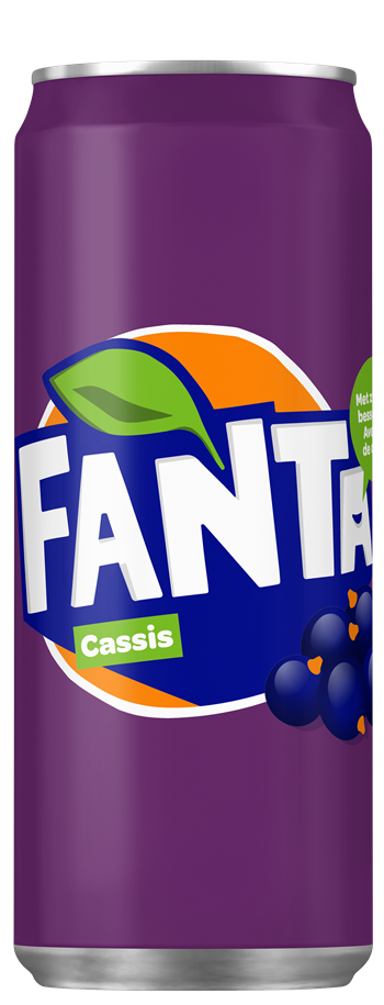 Fanta Cassis blikje NL 24x0,33 ltr.
