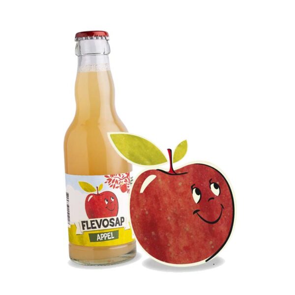 Flevosap appel krat 24x0,2 ltr.